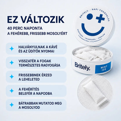 Britely - Fogfehérítő Párna